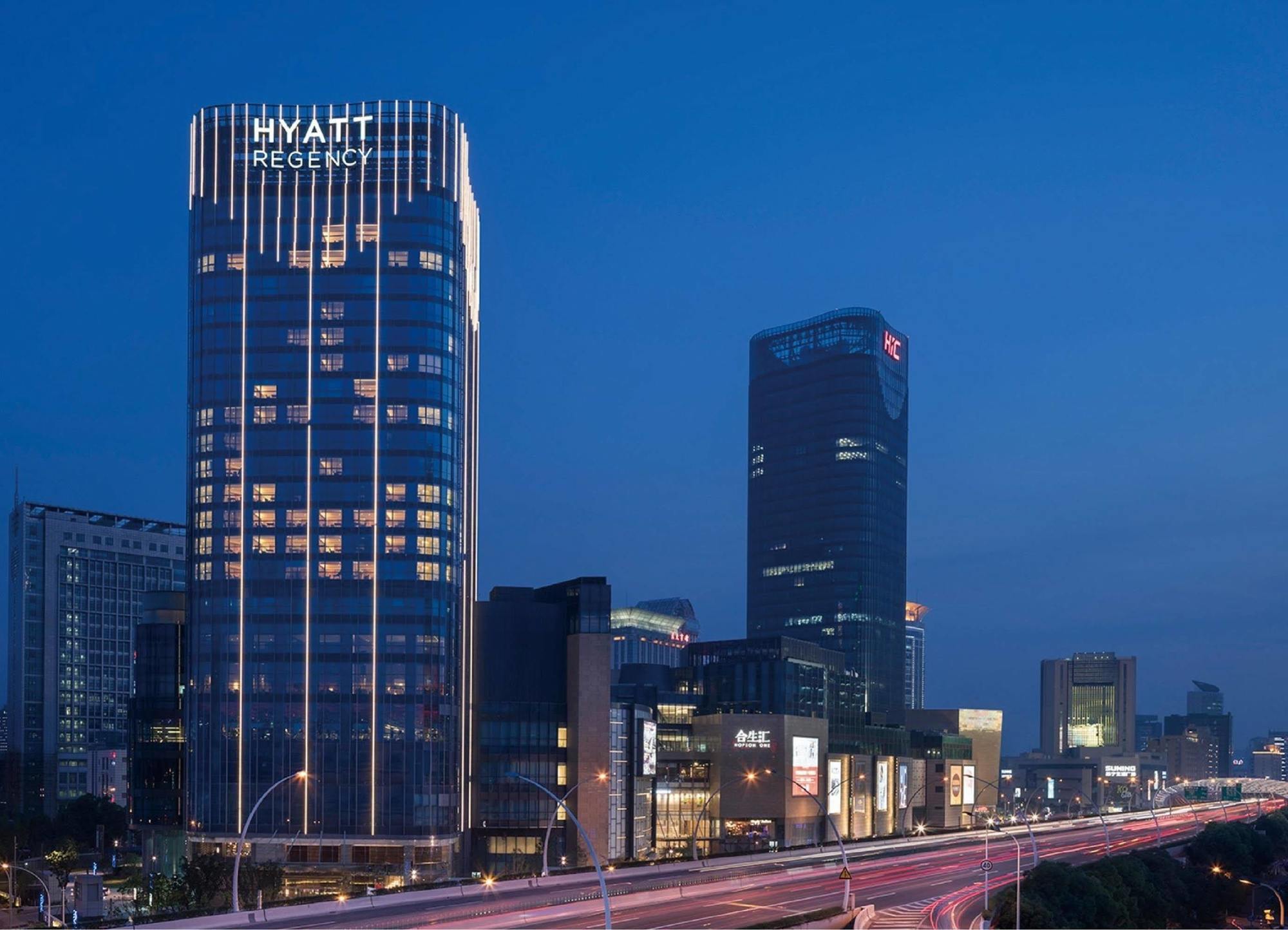 Hyatt Regency Shanghai Wujiaochang Hotel Exterior photo