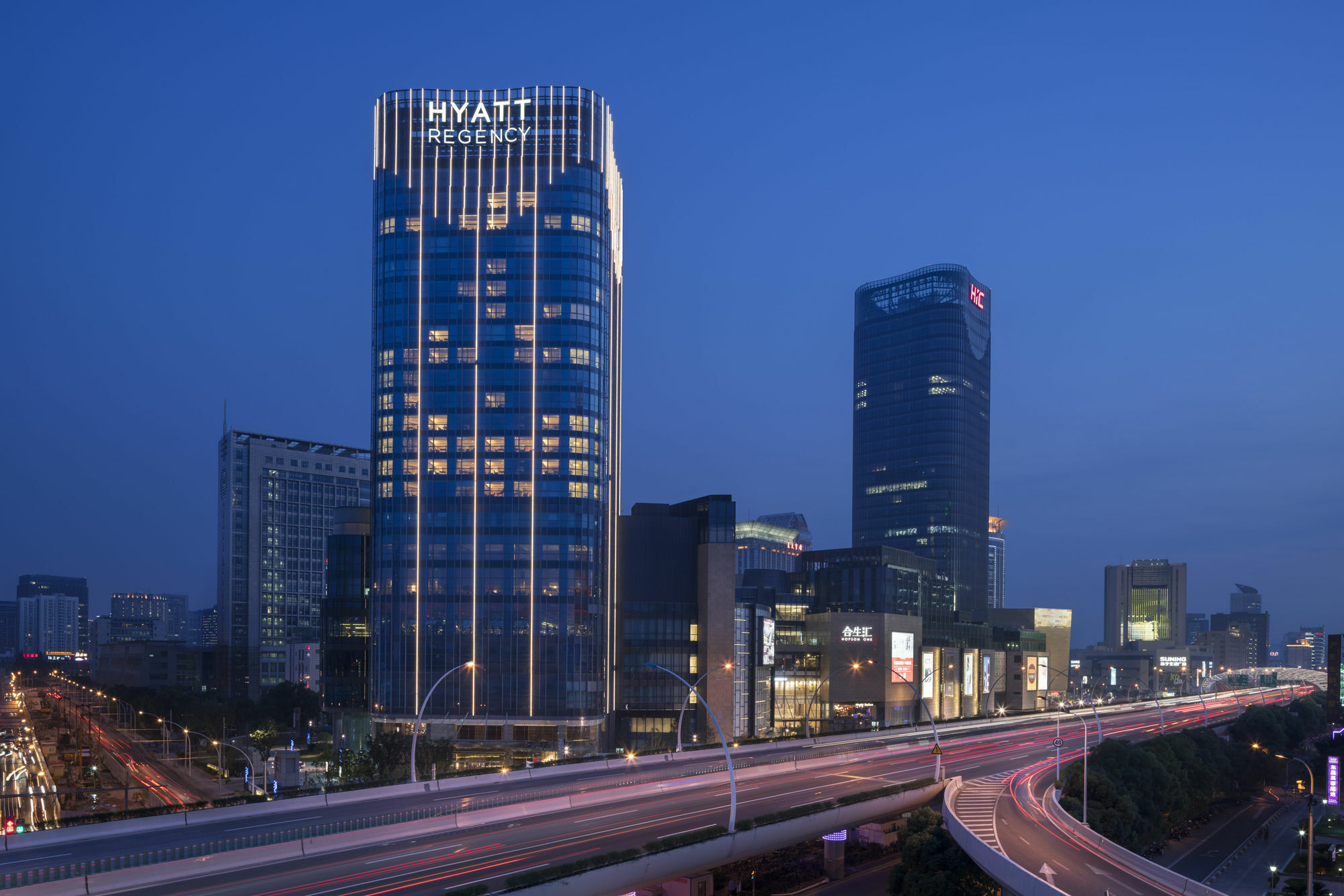 Hyatt Regency Shanghai Wujiaochang Hotel Exterior photo